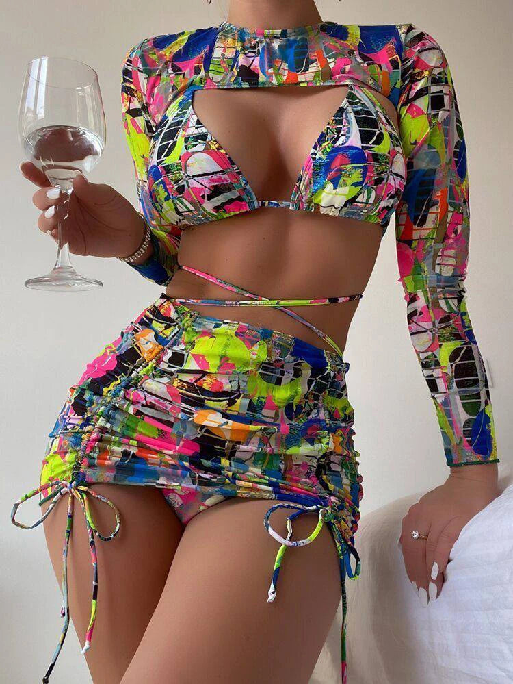 Tropical Cut-Out Beach Set – Laryss Sharm